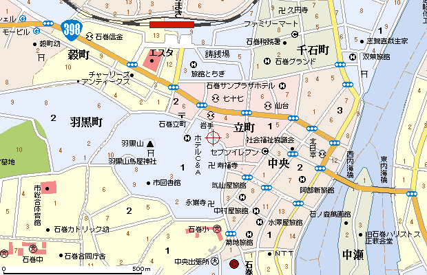 お店の地図